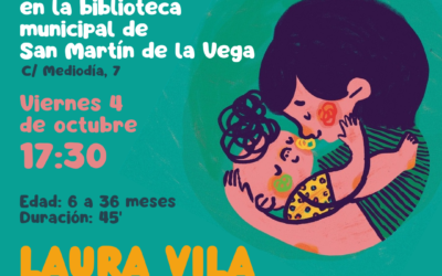Cantacuentos para bebés en la Biblioteca Dos de Mayo, en San Martín de la Vega