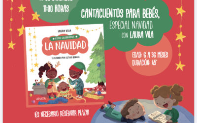 ¿Cómo celebramos la Navidad? Cantacuentos para bebés en Librería El Faro