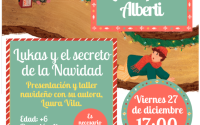 Lukas y el secreto de la Navidad | Presentación y taller en Librería Alberti