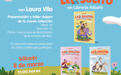 LEO SOLITO. Presentación de la colección y taller viajero en Librería Alberti