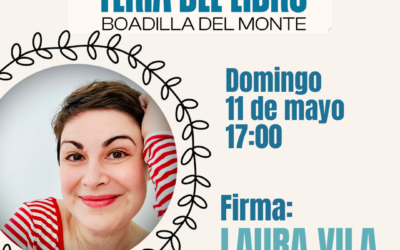 Domingo 11 de mayo, 17:00 | FIRMA en la Feria del Libro del Boadilla del Monte